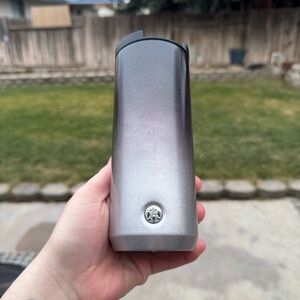 Starbucks Black Silver Ombre Vacuum Insulated Stainless Steel Tumbler Mug 12 oz